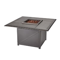 Foyer de table au gaz CANVAS Sorento Front_Three_Fourths_Angled_Left