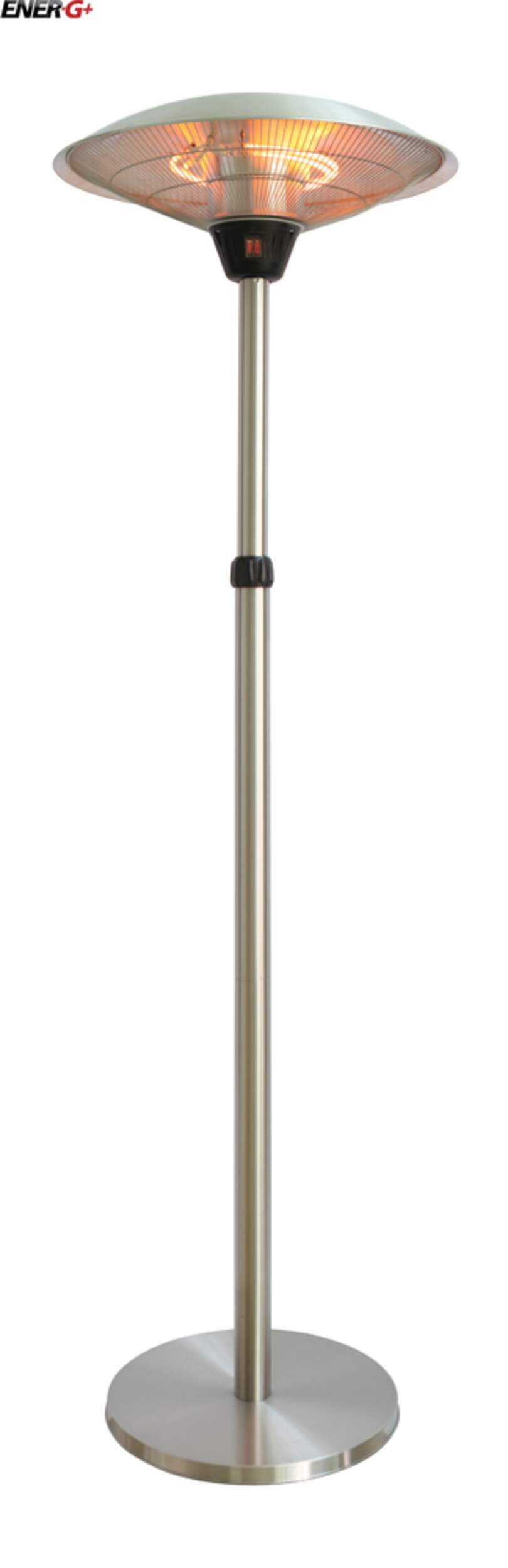 EnerG+ Freestand Infrared Electric Patio Heater 1500W w/ Extendable Overhead Front_Flat