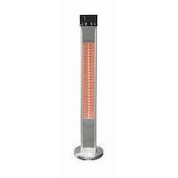 EnerG+ Vertical Freestand Outdoor Infrared Electric Patio Heater, 1500W Front_Flat