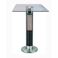 EnerG+ Infrared Electric Patio Heater, Square Top Bar Height Front_Elevated