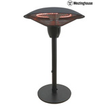 Chauffe-terrasse électrique infrarouge Westinghouse, modèle de table Front_Flat