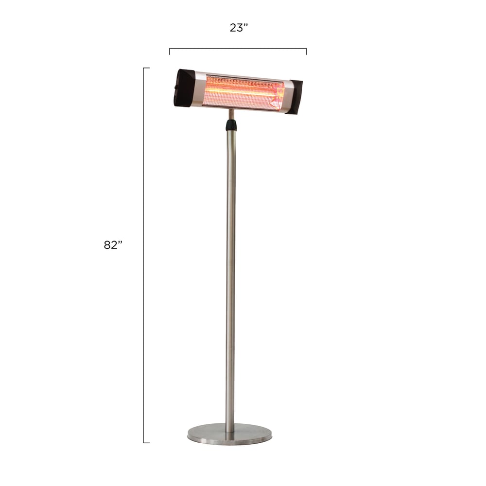 Westinghouse Infrared Electric Patio Heater, Freestand Horizontal