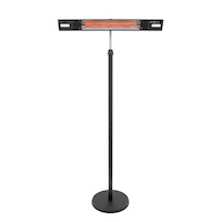 EnerG+ Infrared Electric Outdoor Pole-Mounted Patio Heater Front_Flat