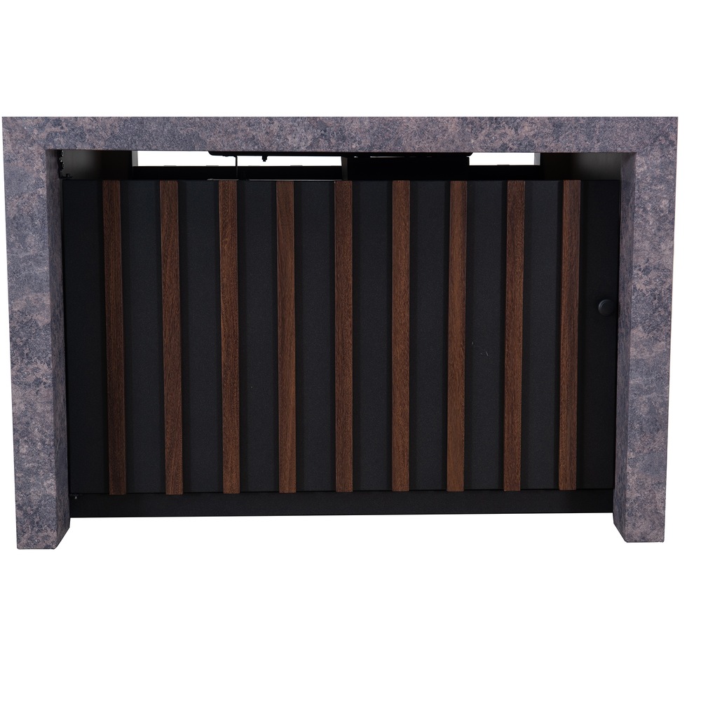 AmberCove Farnsworth Square LP Firepit Table, 38in Canadian Tire