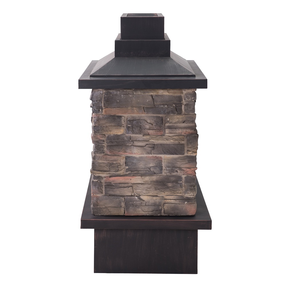 Sunjoy Farmington Wood Burning Fireplace Canadian Tire