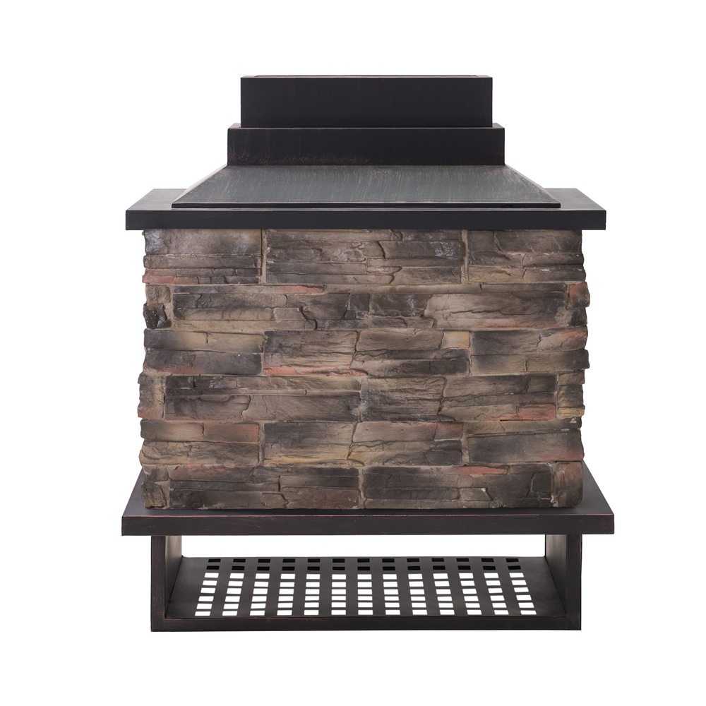 Sunjoy Farmington Wood Burning Fireplace Canadian Tire