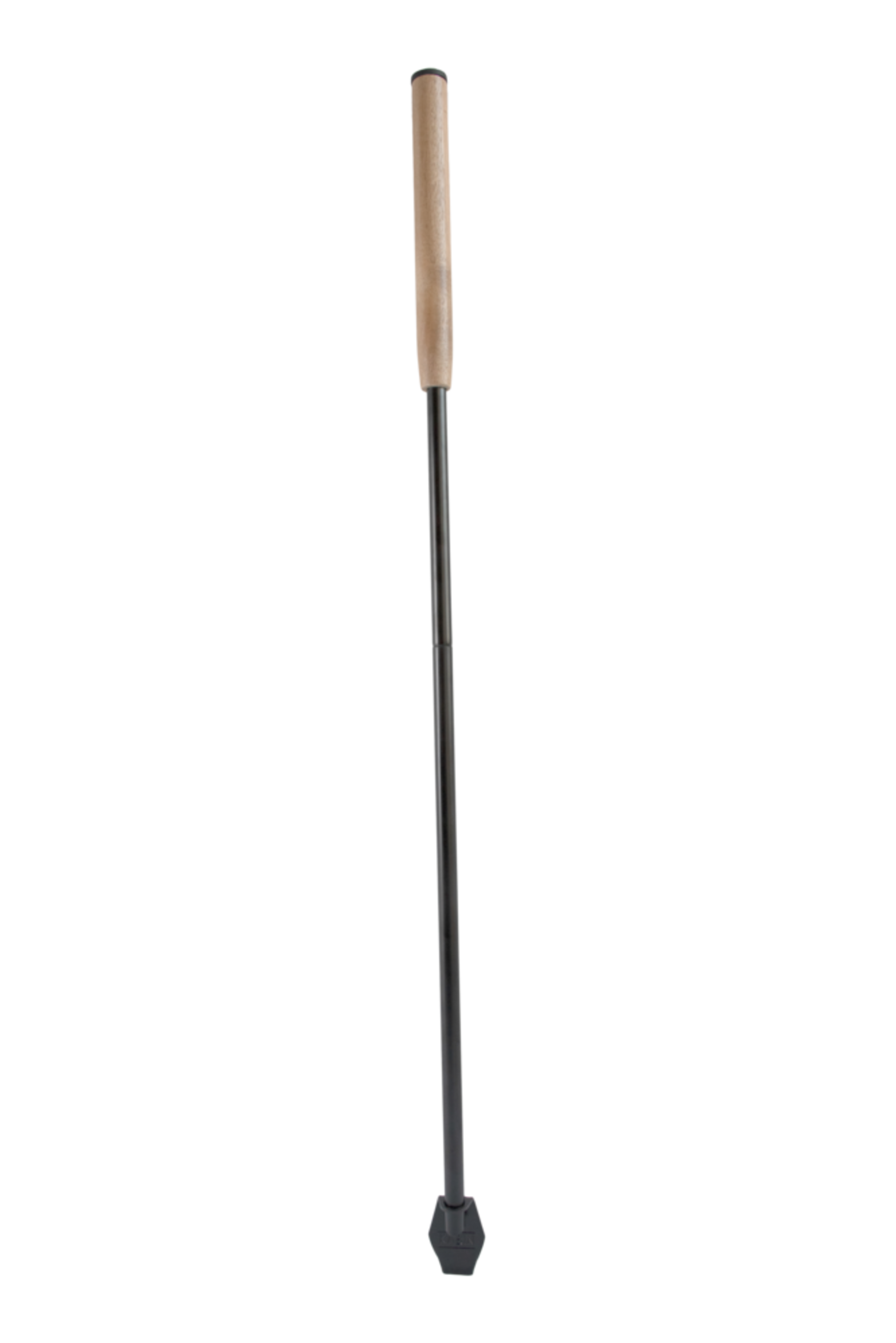 KABIN Blow Stick Adjustable Blow Poke, Durable Steel & Hardwood, Black, 48-in Front_Flat