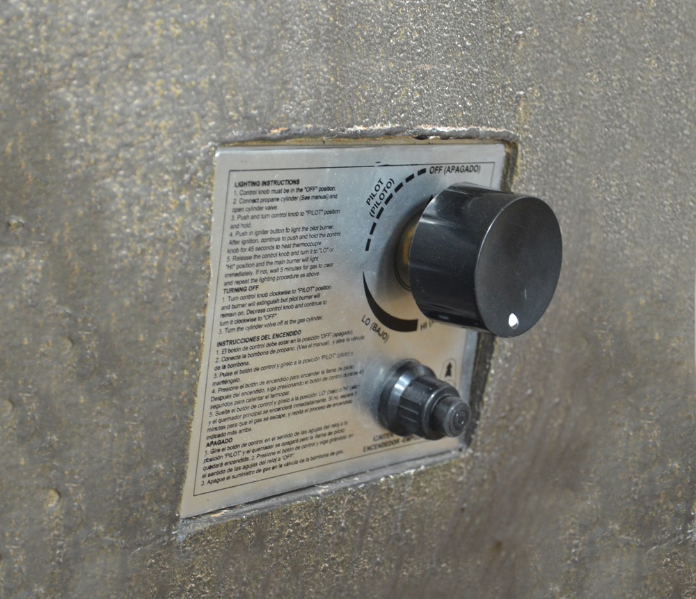 Foyer d'extérieur au gaz au propane Bond Mondavi, 65 000 BTU, 36 po