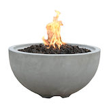 Modeno Nantucket Outdoor Gas-Fueled Fire Bowl, 40,000 BTUs, 27 x 27 x 14-in Front_Elevated