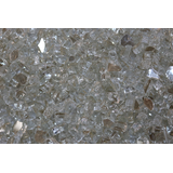 Verre trempé réfléchissant pilé pour foyer d'extérieur Elementi, platine CloseUp