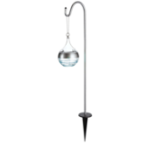 For Living Solar LED Raindrop Light Front_Angled_Left