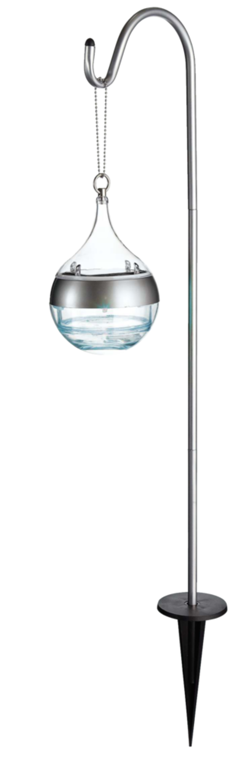 For Living Solar LED Raindrop Light Front_Angled_Left