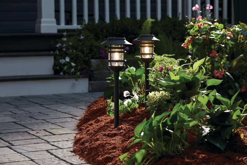 noma metal path lights