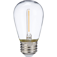 NOMA E26 Warm White LED Light Bulbs Replacement, 4-pk Front_Flat