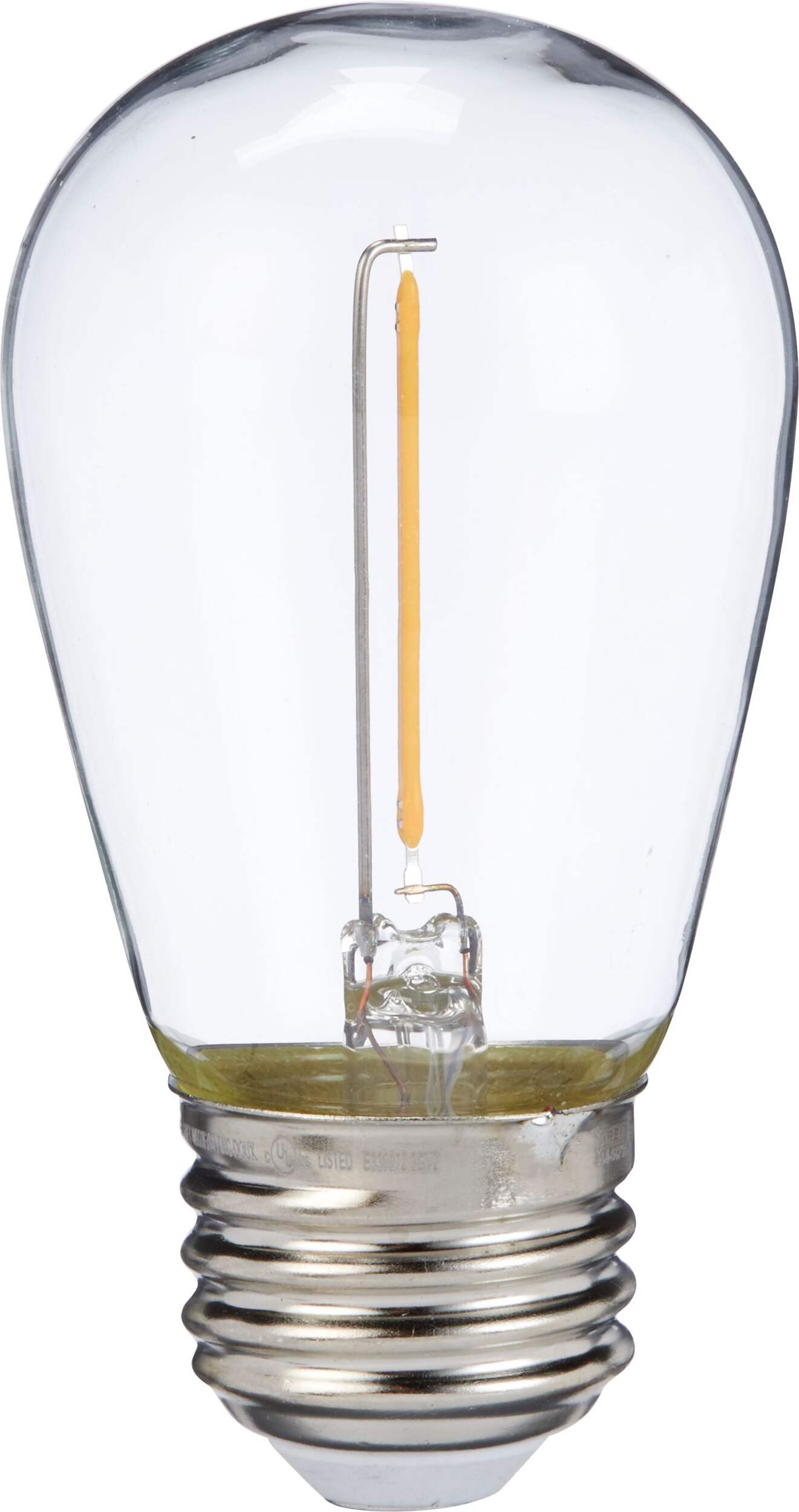 NOMA E26 Warm White LED Light Bulbs Replacement, 4-pk Front_Flat