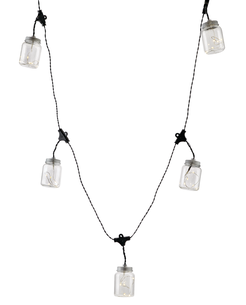 CANVAS Indoor/Outdoor Warm White LED Solar Springhill Garden String