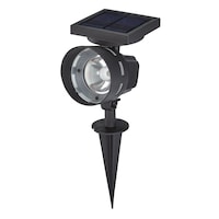 NOMA 25 Lumen Warm White LED Landscape Solar Spot lights for Outdoor Patio Front_Angled_Left