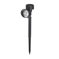 For Living Warm White LED Solar Landscape Spotlight for Outdoor Patio Front_Angled_Left