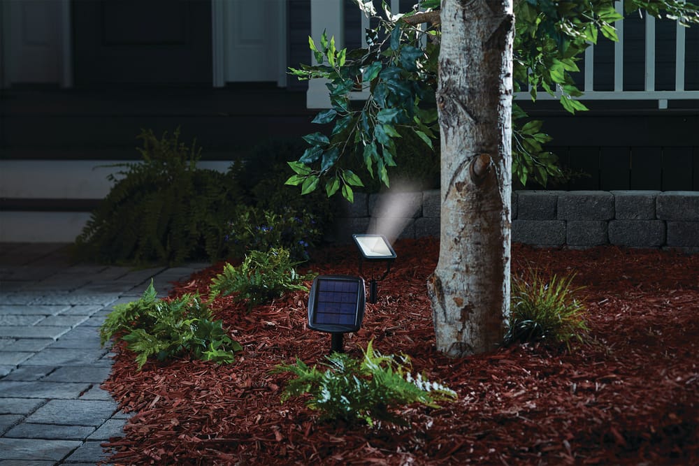 best solar lights for uplighting trees