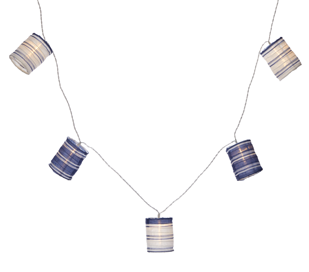 CANVAS Outdoor Warm White LED Solar Seabright Garden String Lights, 4.3