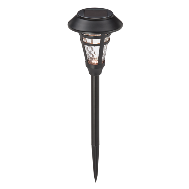 Lampe solaire d'extérieur NOMA à DEL en verre pour jardin et allée