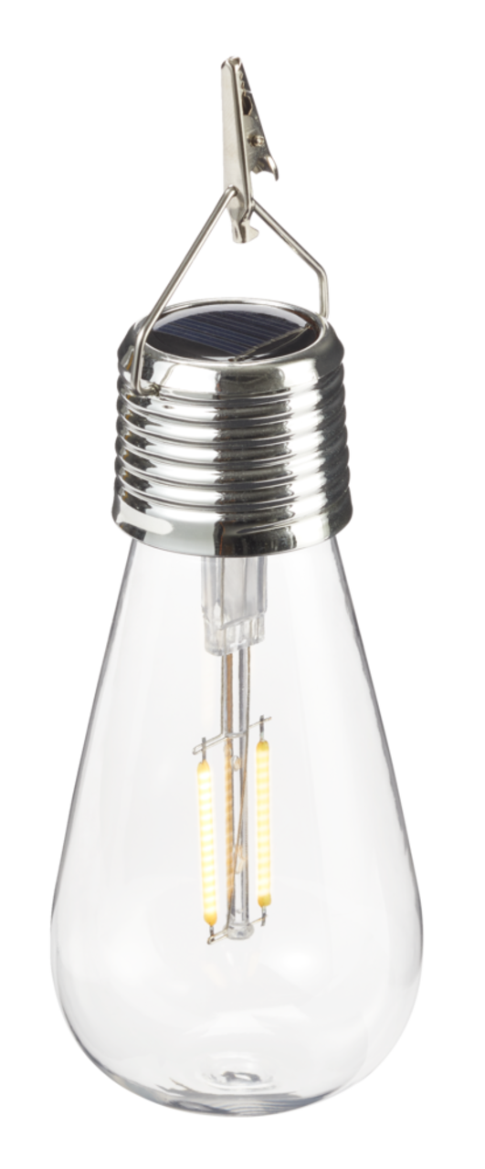Lampe solaire ampoule Edison Eureka 20 cm