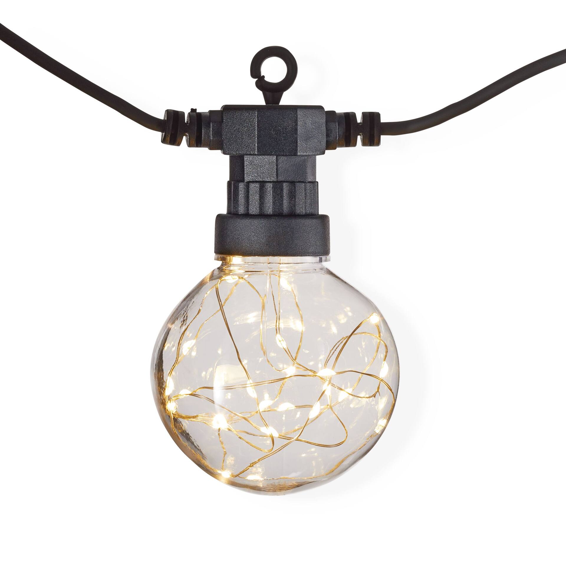 Canvas edison outlet string lights