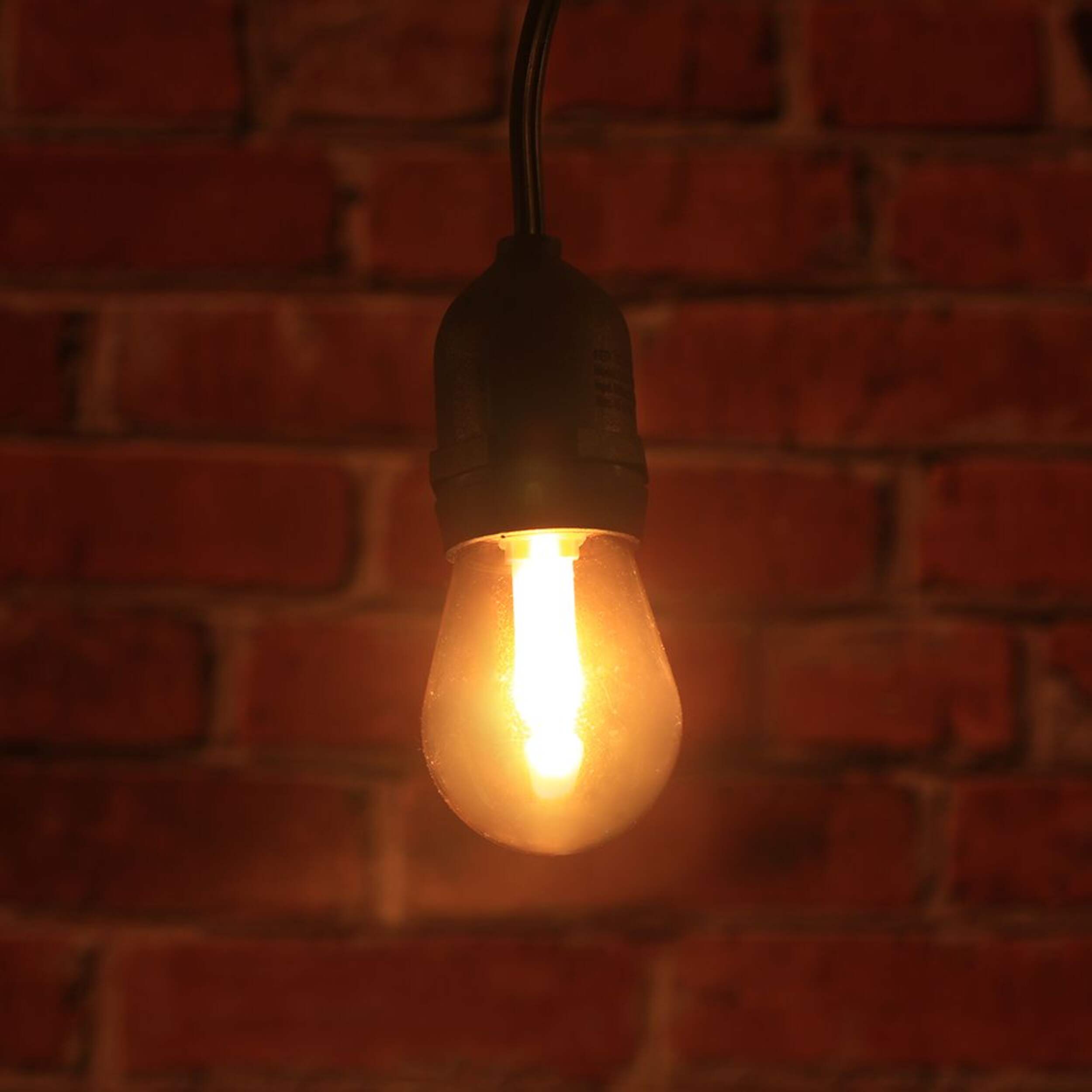 Feit ShatterResistant LED Flame Effect String Light, For Indoor