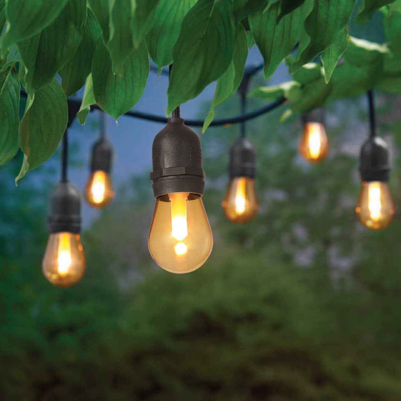 Outdoor patio lights on sale canadian tire