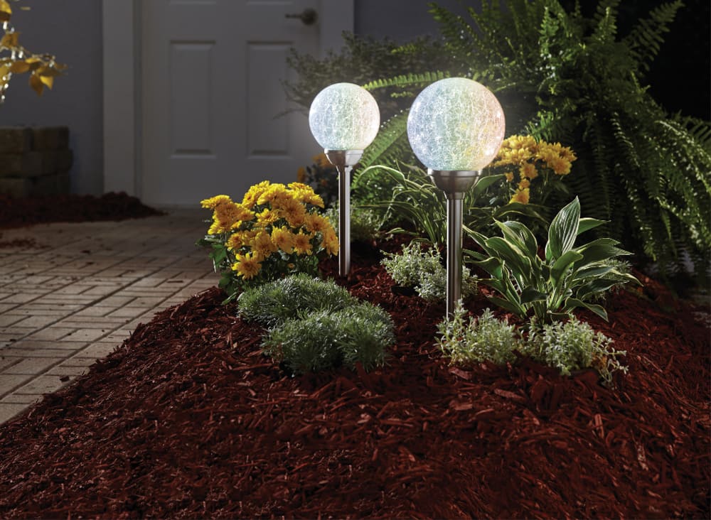 noma large solar stake light