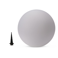 CANVAS Solaris Solar-Powered Large Floating Orb Light, Warm White or Colour Changing Front_Flat
