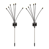 For Living Solar-Powered Firefly Garden Stake Lights, 2-pk Front_Flat