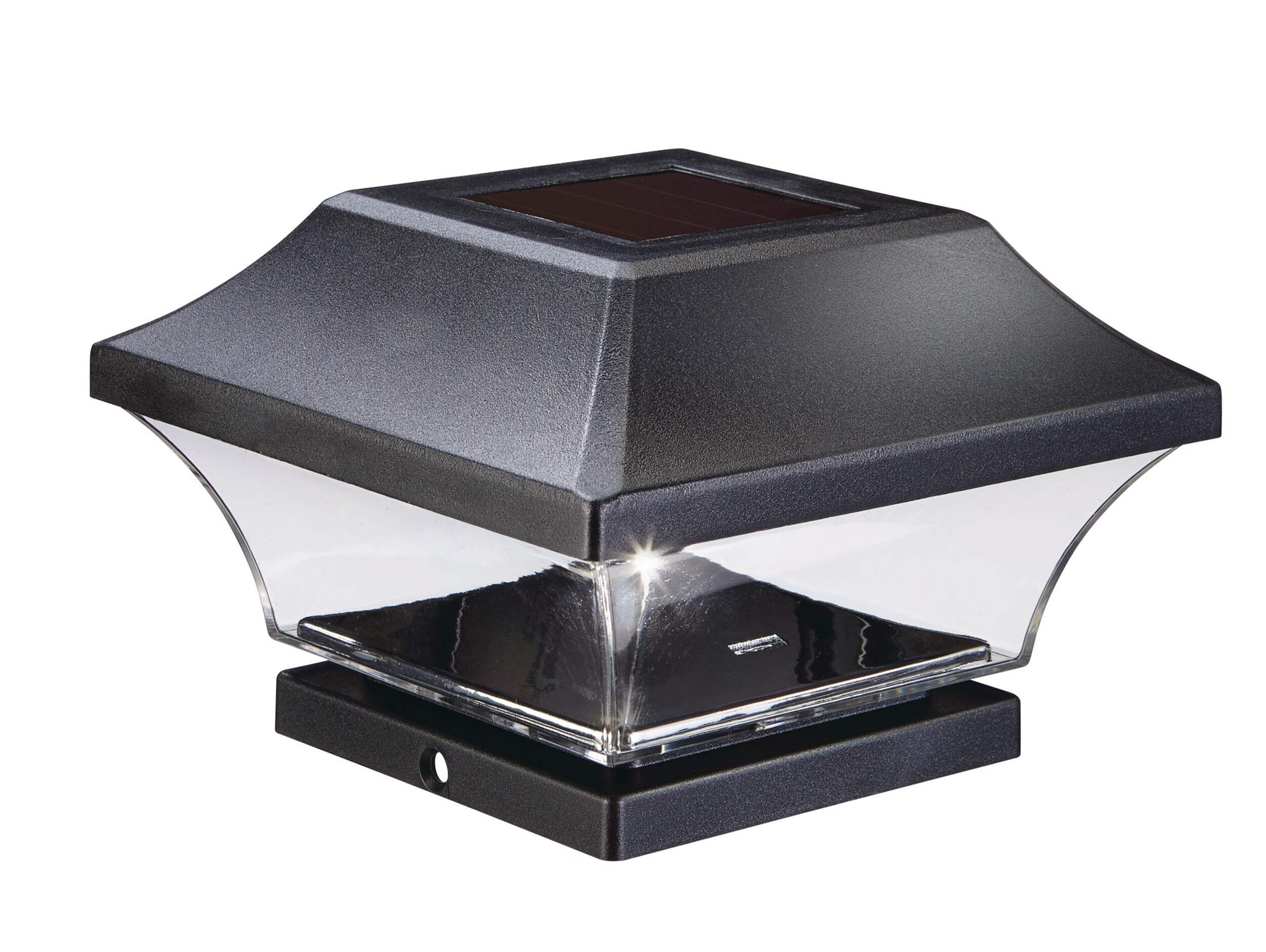 NOMA Solar Post Light, Black/Bronze, 8-pk Front_Angled_Right