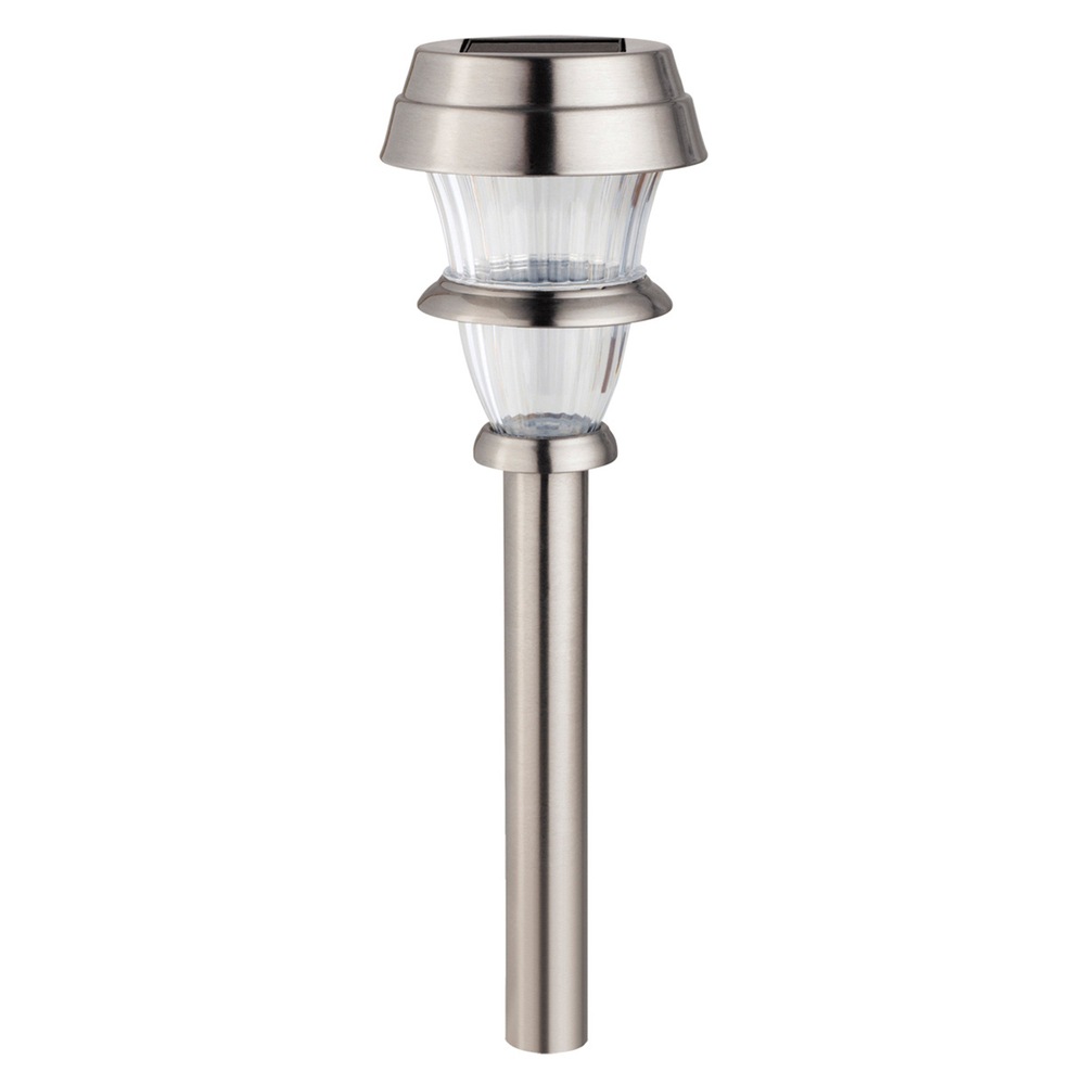 Lampe solaire Harlowe, acier inoxydable Canadian Tire