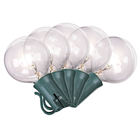 Guirlande de lumières incandescentes CANVAS Luna, intérieur/extérieur, blanc transparent, 11,3 m Front_Flat