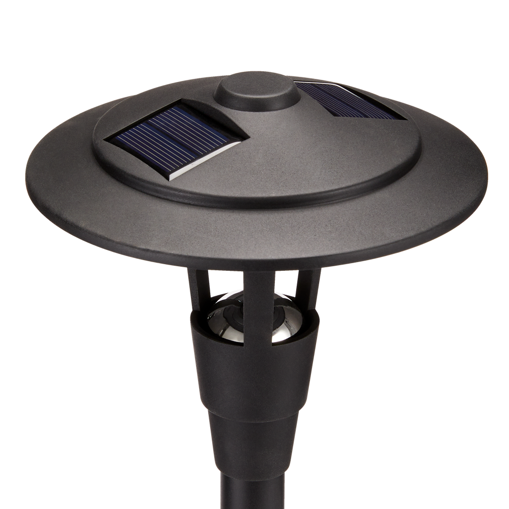 NOMA Outdoor Warm White LED Solar Plastic Dome Garden & Pathway Stake Light Canadian Tire