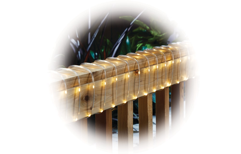NOMA Indoor/Outdoor Warm White LED BatteryOperated Rope String Lights