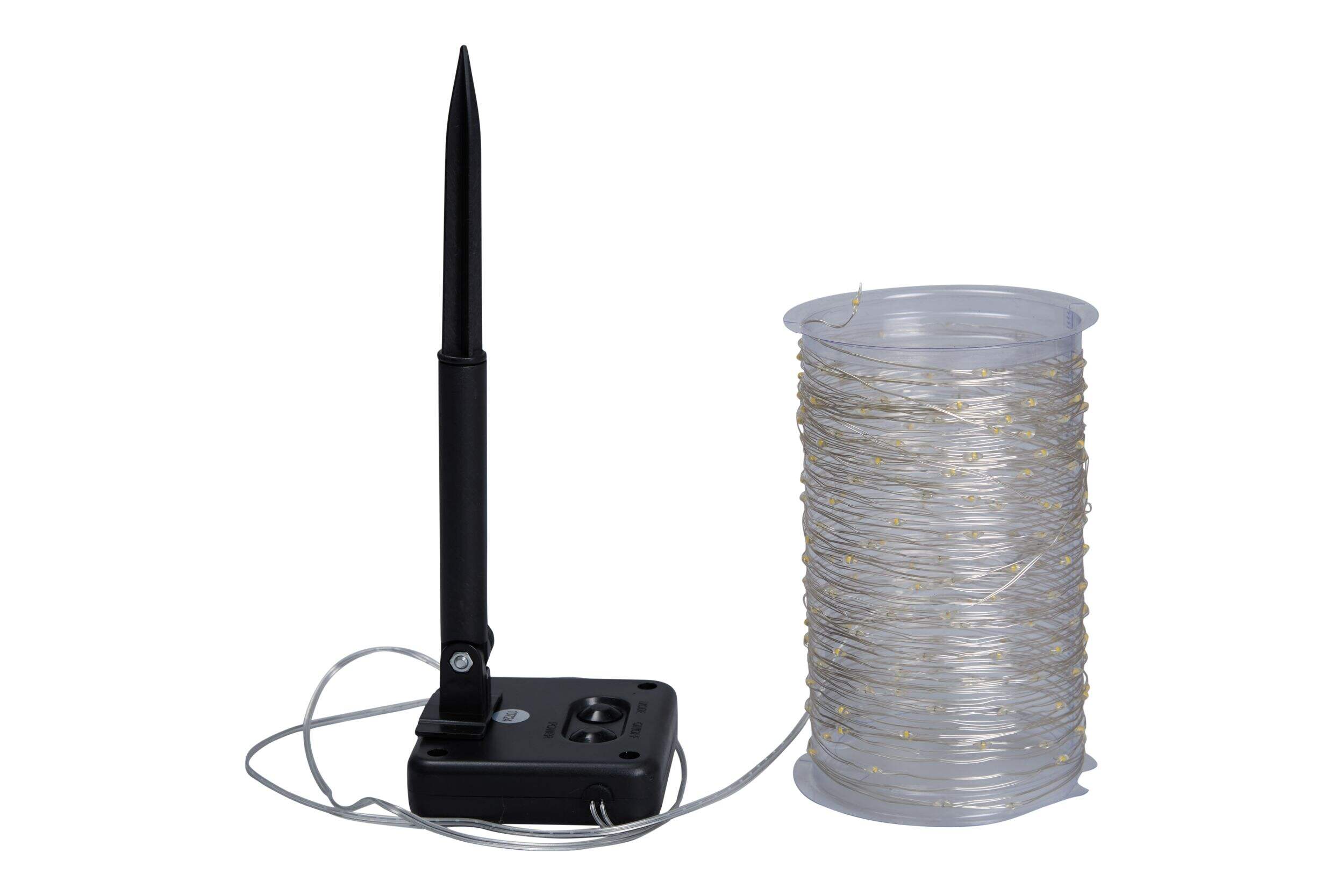 NOMA Outdoor Warm White LED Solar Copper Wire Solar String Lights, 68-ft Composite_or_Mixed