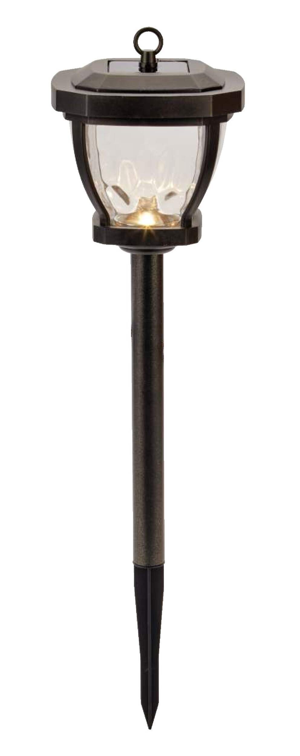 NOMA Outdoor Warm White LED Solar Nautical Garden & Pathway Stake Light Front_Flat