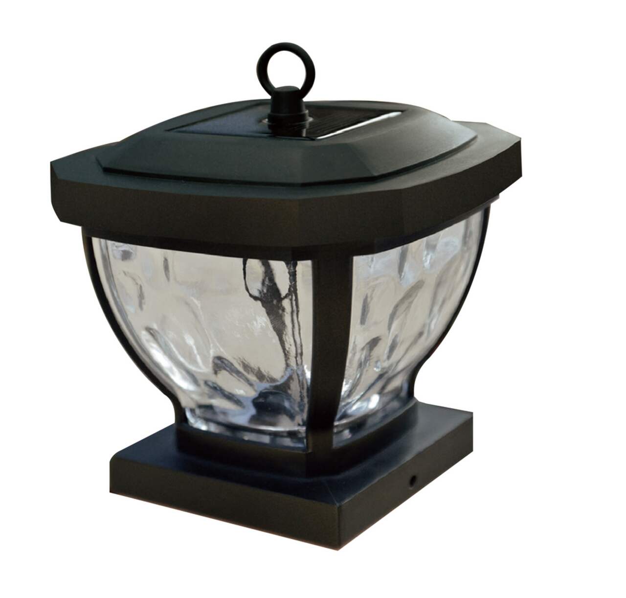 NOMA Outdoor Warm White 8 LM LED Solar Nautical Post Fence Lights 4x4 in 2 pk Canadian Tire