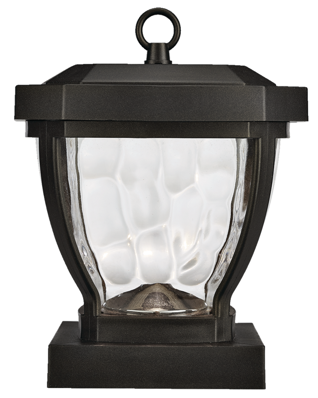 Noma nautical solar post light top