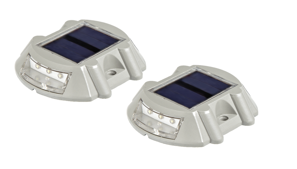 NOMA Aluminum Solar Deck Light, 2pk Canadian Tire