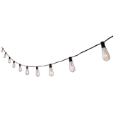 CANVAS Edison Bulb Garden String Lights Plug-In, Indoor/Outdoor, White Incandescent, 3-m Front_Angled_Left
