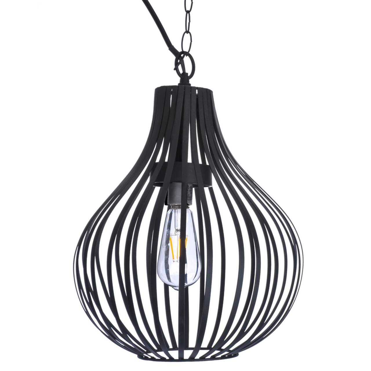 CANVAS Oslo Outdoor White Plug In Chandelier For Patio Gazebo
