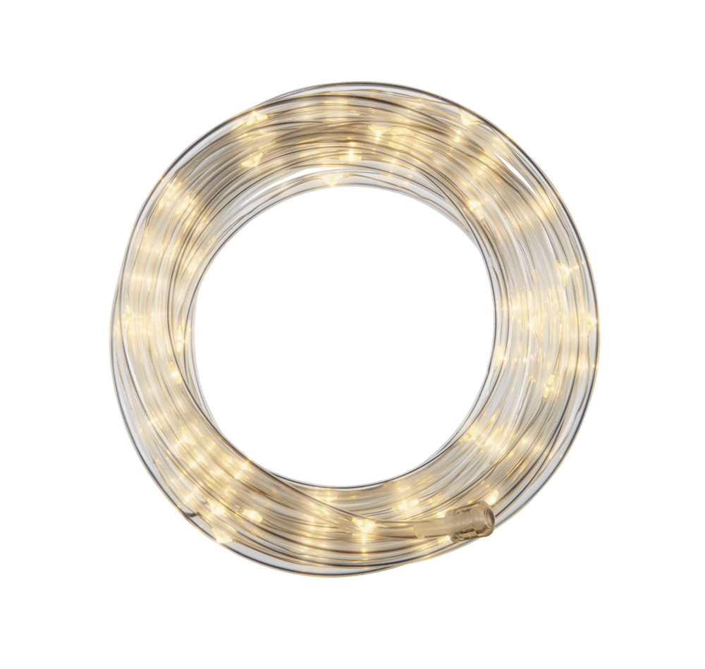 NOMA Outdoor Clear White LED BatteryOperated String Lights, 18ft