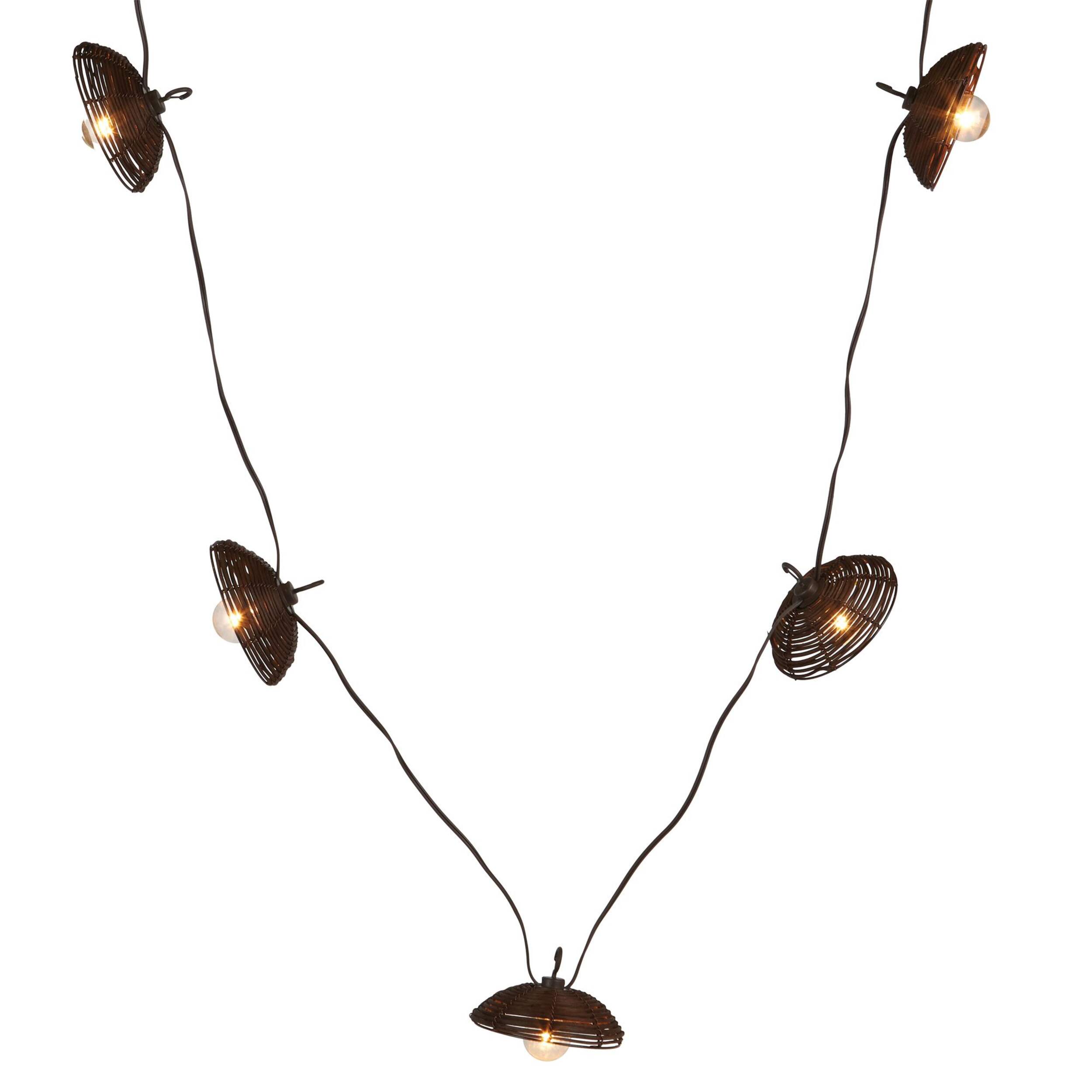 CANVAS Rustic Outdoor String Lights CloseUp