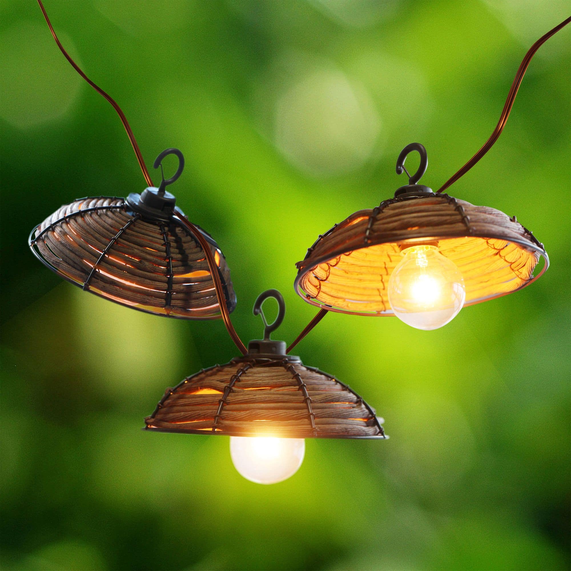 Rustic outdoor clearance hanging lights