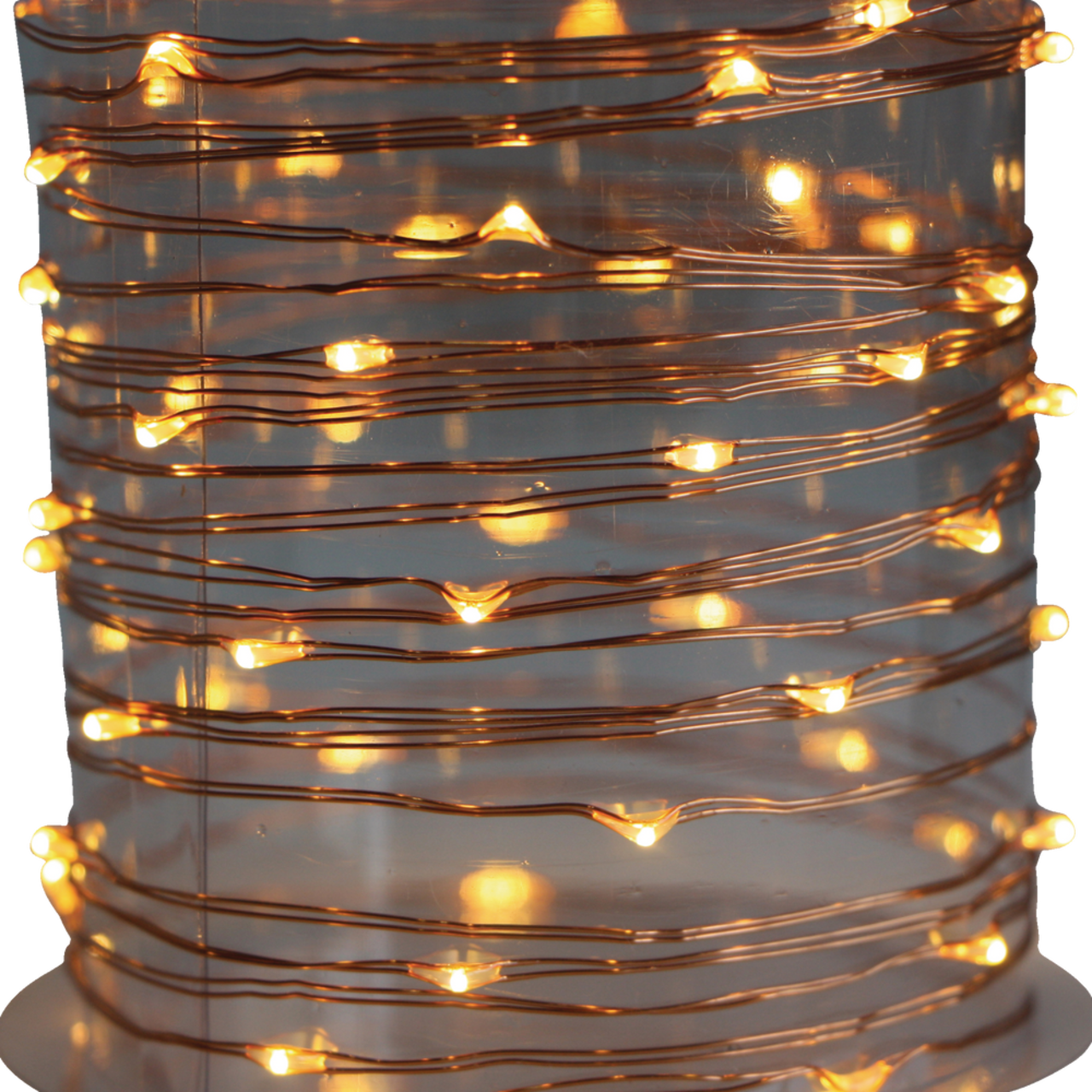 NOMA Outdoor Warm White LED Battery-Operated String Lights, 20-ft