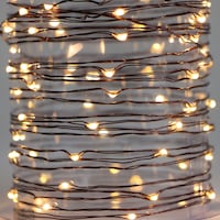 NOMA Outdoor Warm White LED Battery-Operated String Lights, 20-ft CloseUp