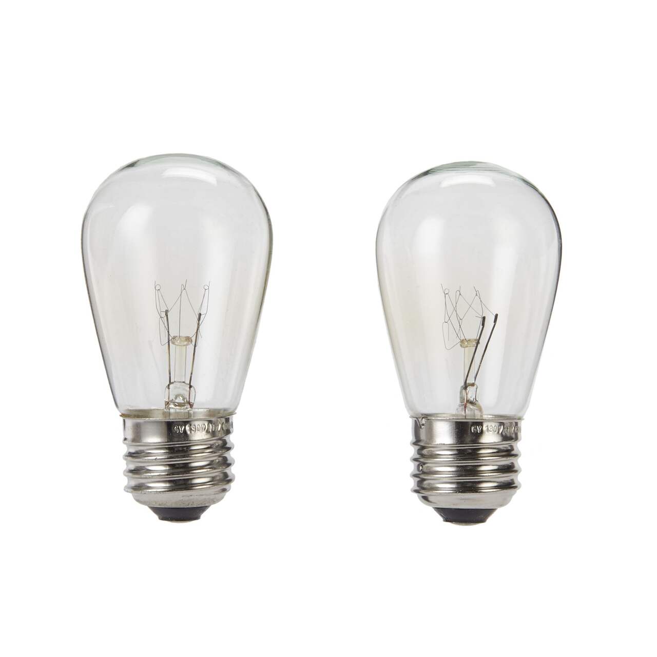 Ampoules incandescentes de rechange CANVAS, E26 11 W, transparent